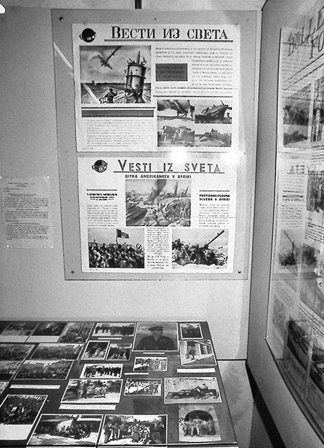 Inaugurazione della sezione documentaristica delle collezioni del museo storico di guerra
